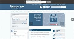 Desktop Screenshot of busey.com